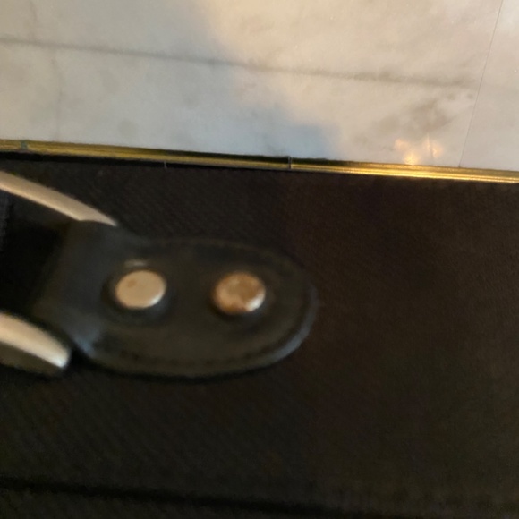 SAMSONITE NYLON FLAPOVER Laptop Briefcase Black Messenger Bag 17 X 14 X 5 - Picture 5 of 11